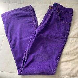 Vintage Purple Corduroy Pants
